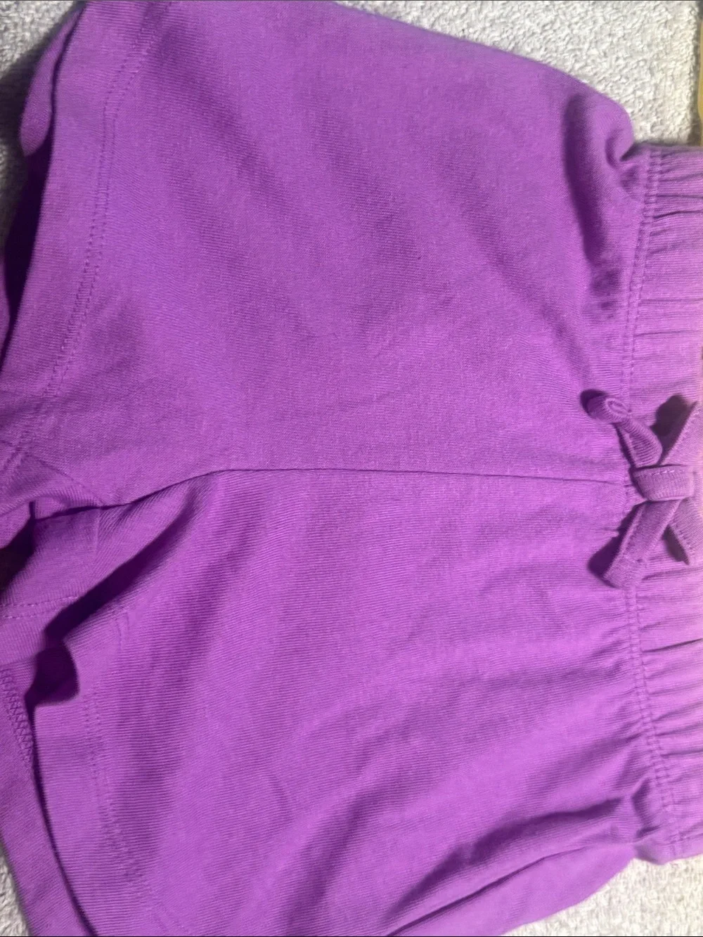 The Children's Place Yellow Butterfly Tank & Purple Shorts